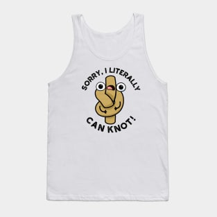 I Literally Can Knot Funny Rope Pun Tank Top